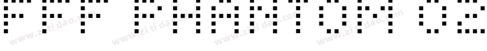 FFF Phantom 02字体转换
